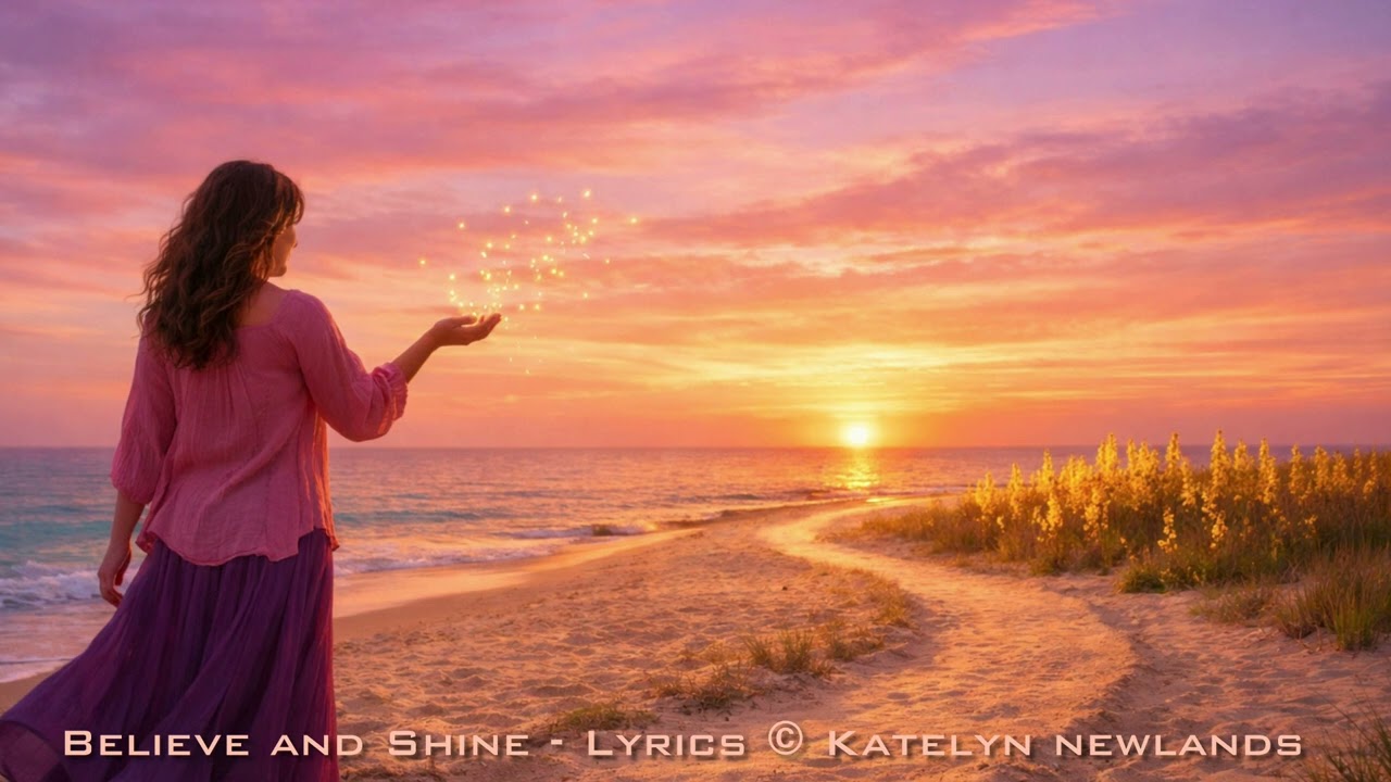 Believe and Shine - Song Lyrics © Katelyn Newlands - Music Created in Suno Pro 2025