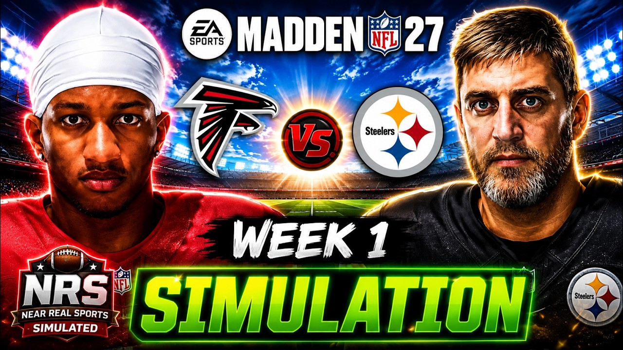 FALCONS &mdash; STEELERS | 1-Я НЕДЕЛЯ | MADDEN 27: ПРОГНОЗ СИМУЛЯЦИИ