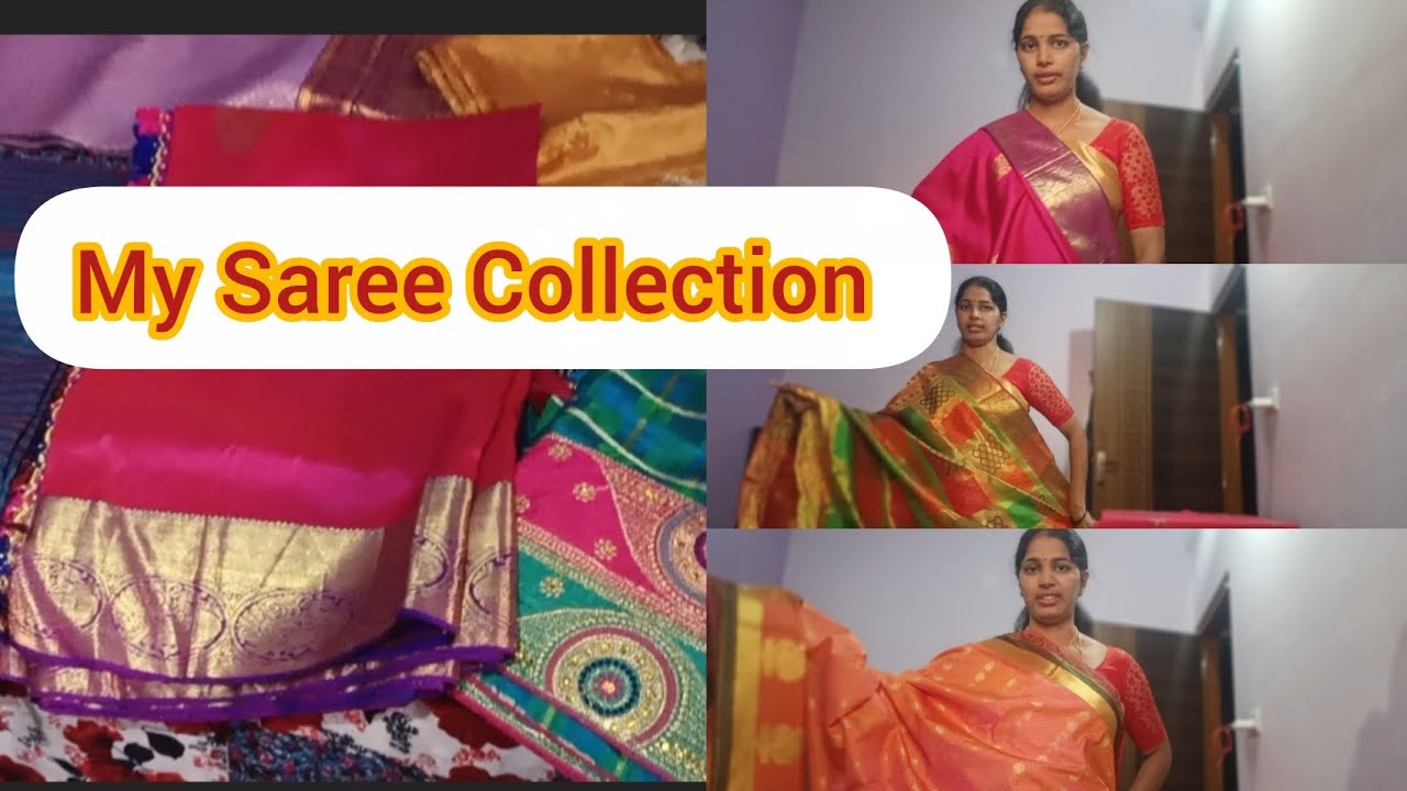 ನನ್ನ ಸೀರೆಯ Collection ನೋಡಿ/ ಹೀಗಿದೆ ನನ್ನ Wrdding Saree Collection/ 