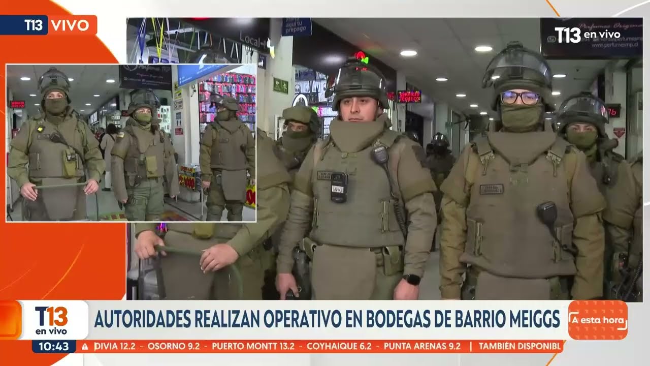 Nuevo operativo en barrio Meiggs