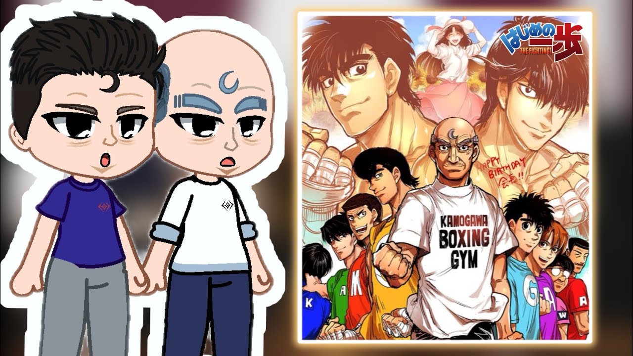 Past Kamogawa gym react to their future and future boxers | Hajime No Ippo | Gacha react