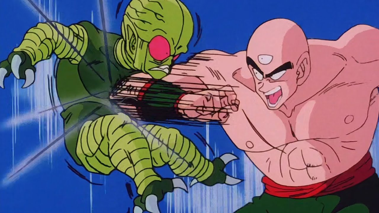DBZ Tien vs Saibamen - (Faulconer Re-Mix) 1080p HD
