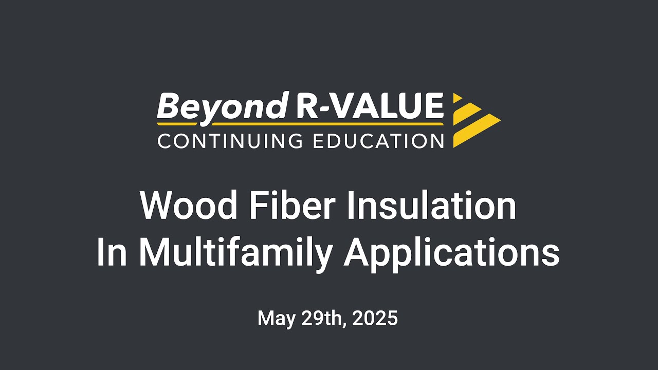 TimberHP | Beyond R-Value: Wood Fiber Insulation in Multifamily Construction