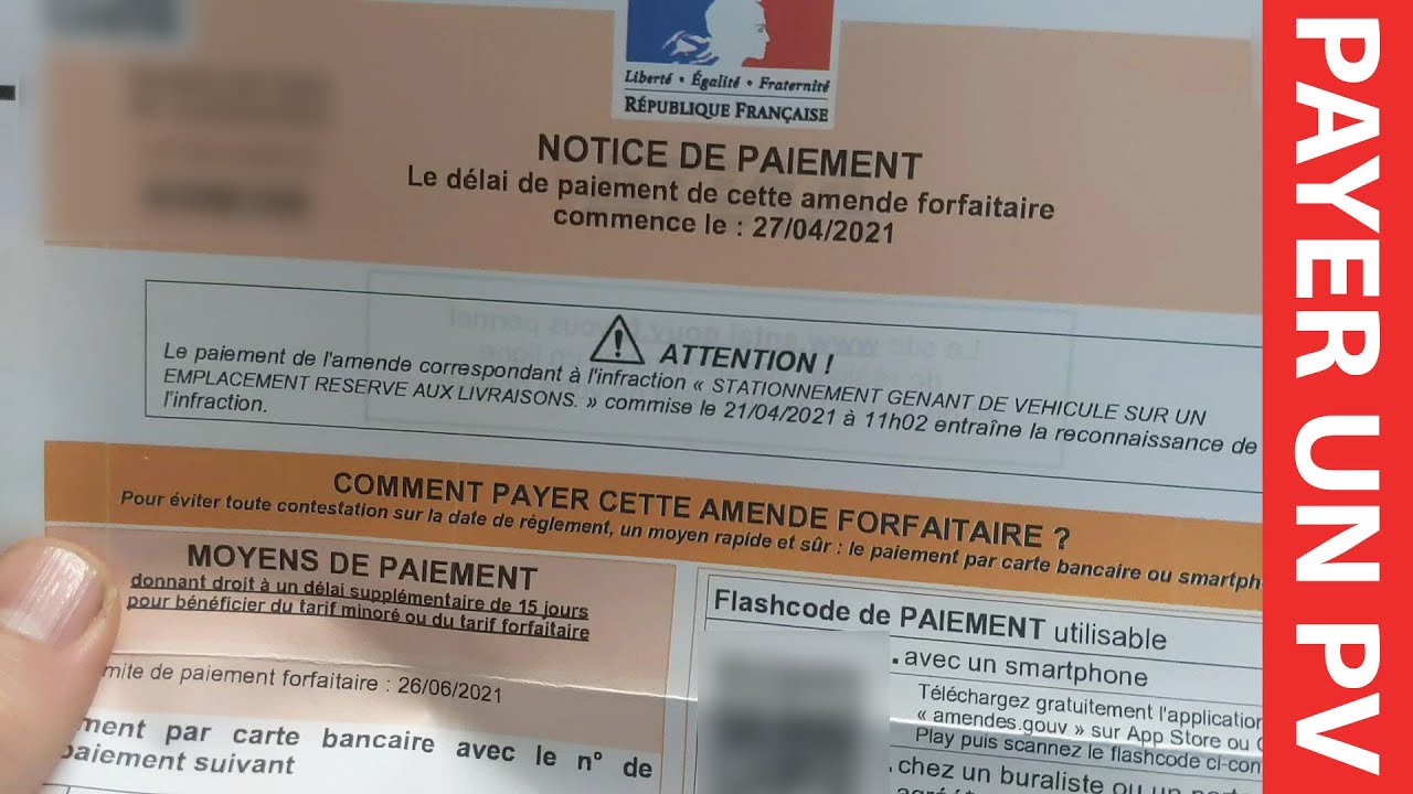 TUTO PAYER UNE AMENDE avec son smartphone Android avec AMENDE.GOUV (prune, topic, contravention)