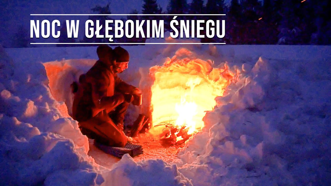 Zimowy Biwak w Głębokim Śniegu