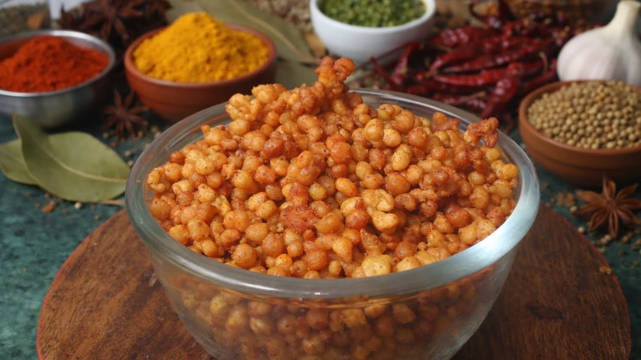 एकदम कुरकुरी मसाला बूँदी बनाने का आसान तरीका