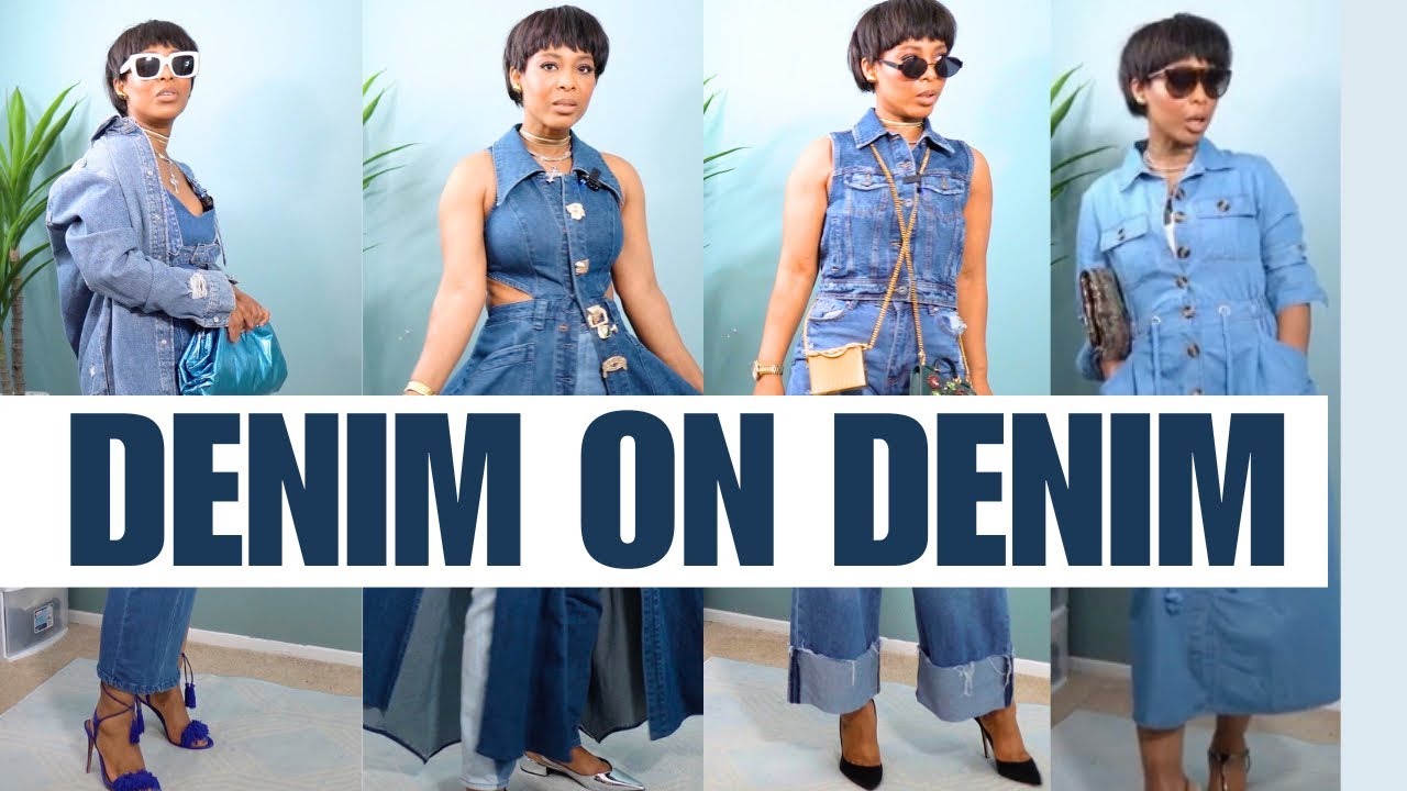 DENIM ON DENIM SUMMER OUTFIT IDEAS