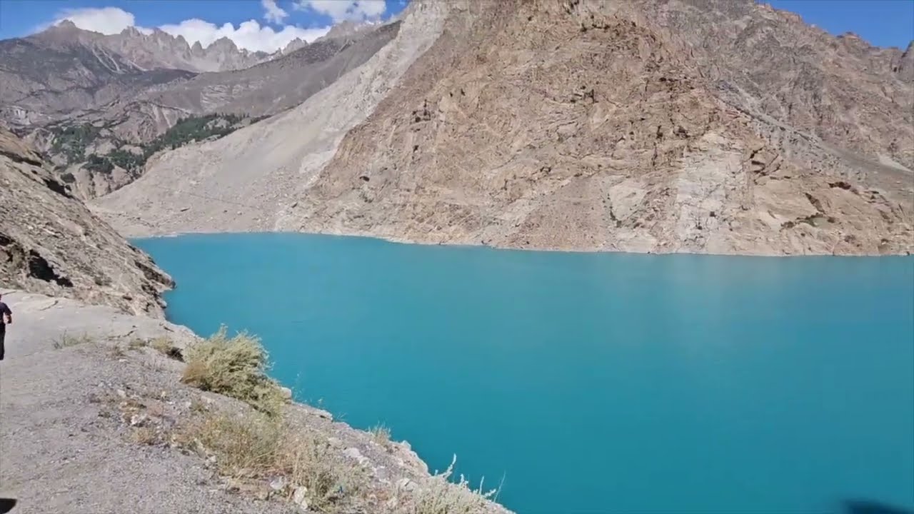 Attabad Lake - Lake Created Due to Landslide - Hunza Valley - Pakistan