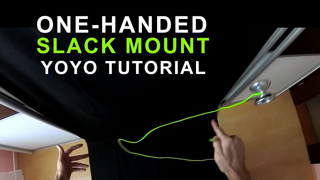 One-handed slack mount yoyo tutorial