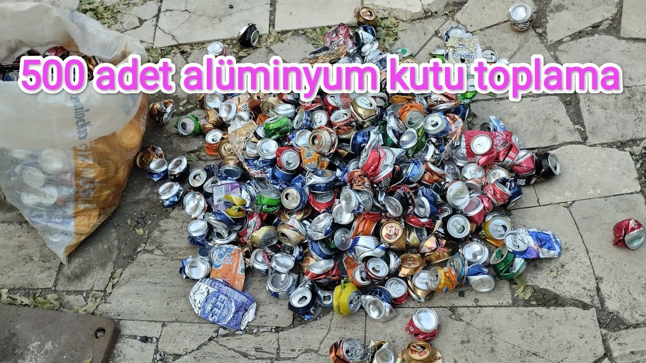 500 alüminyum kutu kaç kilo geldi. #scrap #hurda #ekgelir #aluminium #aluminyum #aluminum