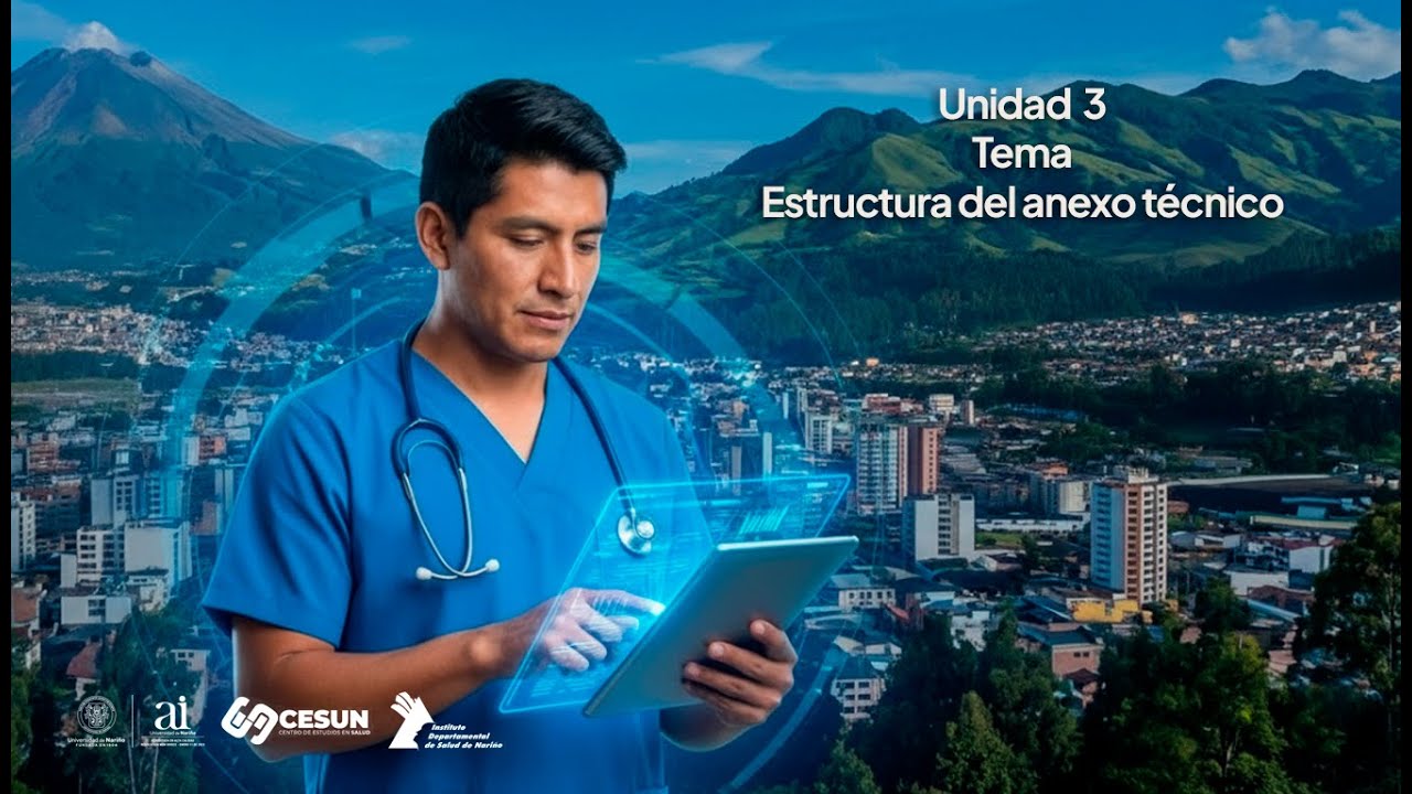 Estructura del anexo técnico