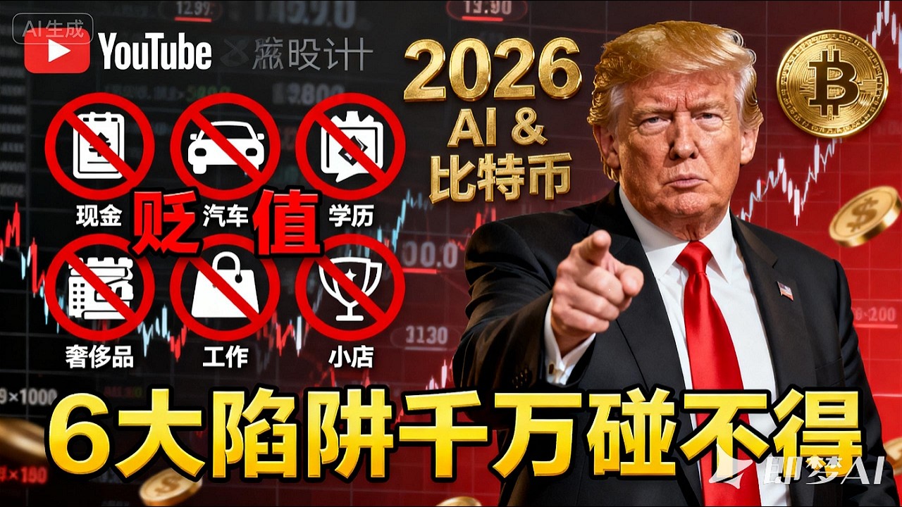 2026 年錢越來越不值錢？這 6 樣東西千萬碰不得！   # 2026 理財 #貶值危機#理財避坑 #財富保衛戰 #投資陷阱