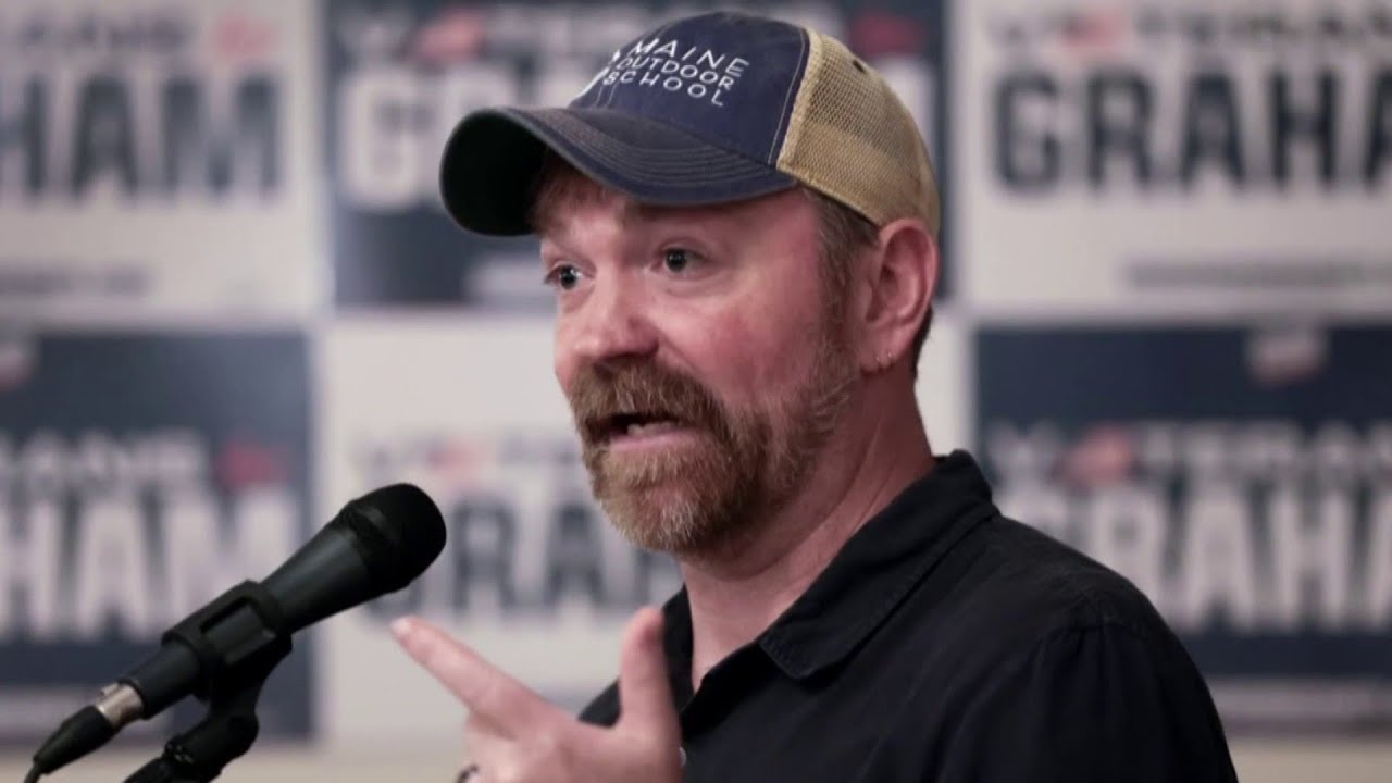 Maine Senate candidate Graham Platner defends his past on campaign trail