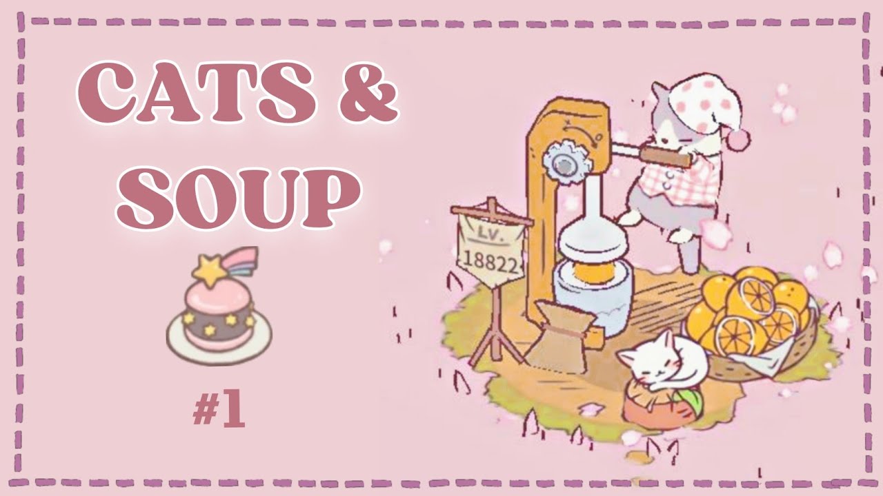 ♡.🍄 Gatos e Sopa - #1 introdução (cats and soup) 🍄.♡