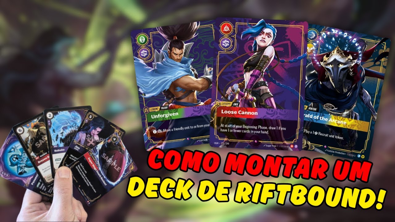 Aprendendo como jogar - Montando um deck!! PT-BR