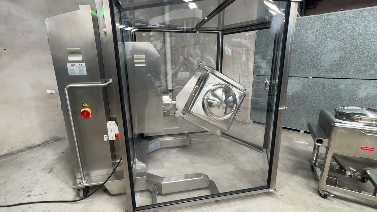 S/S Bin Tumbler Mixer “SMA” HTD200 stk 20617