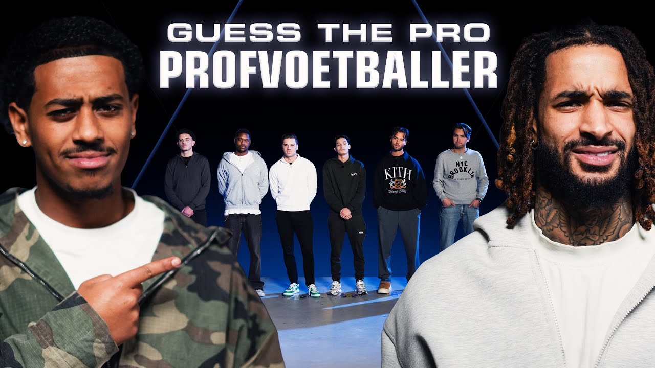 WIE is de ECHTE PROFVOETBALLER? | ft. Kleine John, Charbonn, Ilias Vietto en Ricardo Pereira