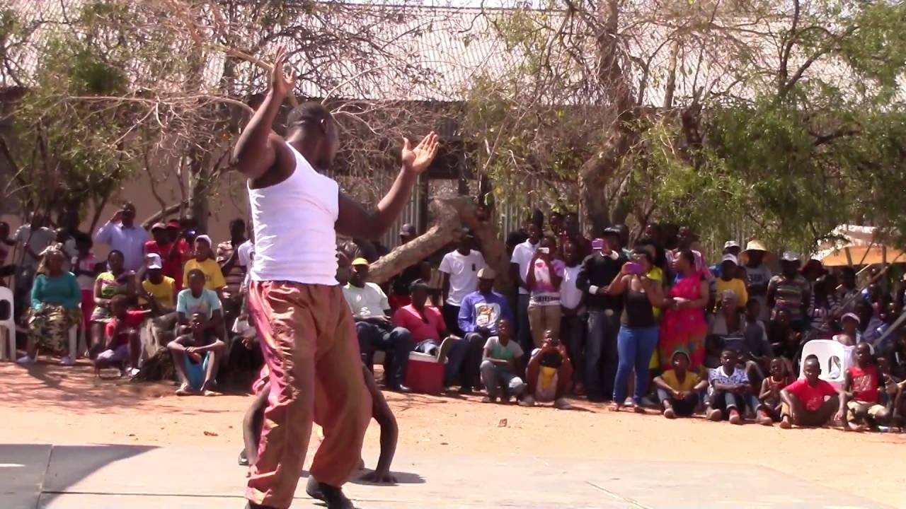 ACROBATICS PERFORMANCE BY SOWDUST @ TSWAING CRATER MUSEUM PERCY SLEASH SA AS MC