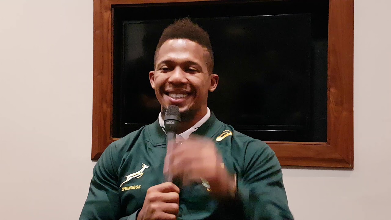 Elton Jantjies on the excitement building in the Bok camp