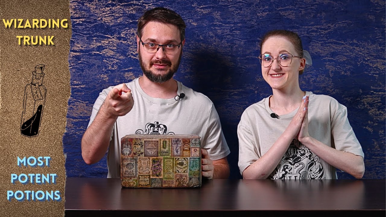 Potężne Eliksiry - The Wizarding Trunk: Most Potent Potions UNBOXING