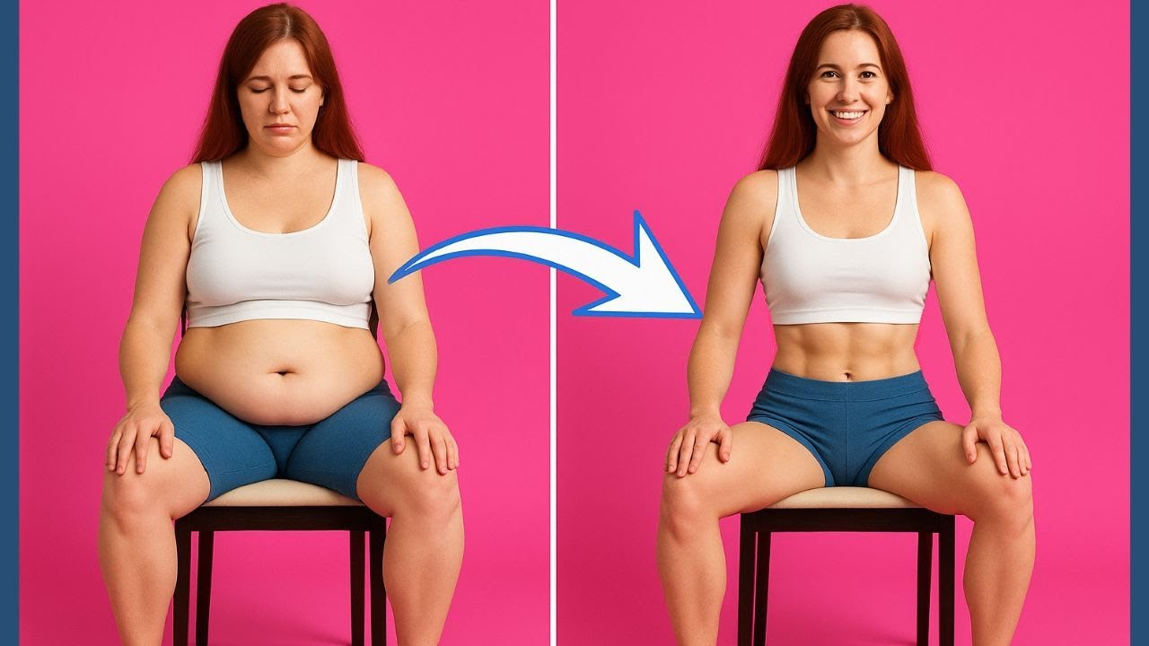 Abdominales en Silla 💥 Aplana tu Abdomen y Reduce Cintura Rápido
