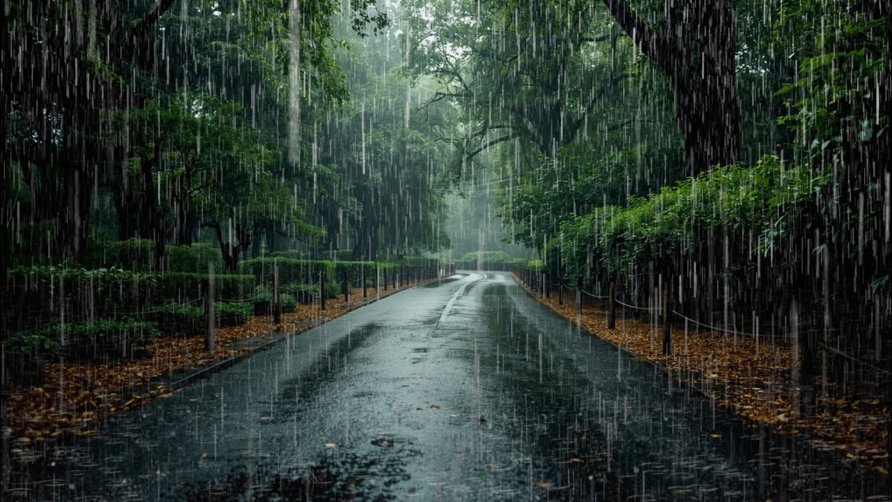 Soft Rain Sounds for Sleep 🌧️ Peaceful Night Ambience for Deep Relaxation