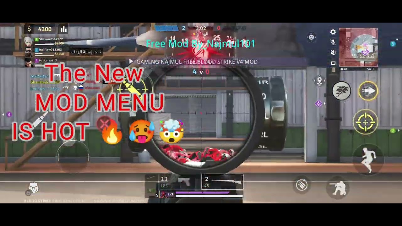 Blood Strike Mod Menu 🤯🤯🔥🔥😎😎