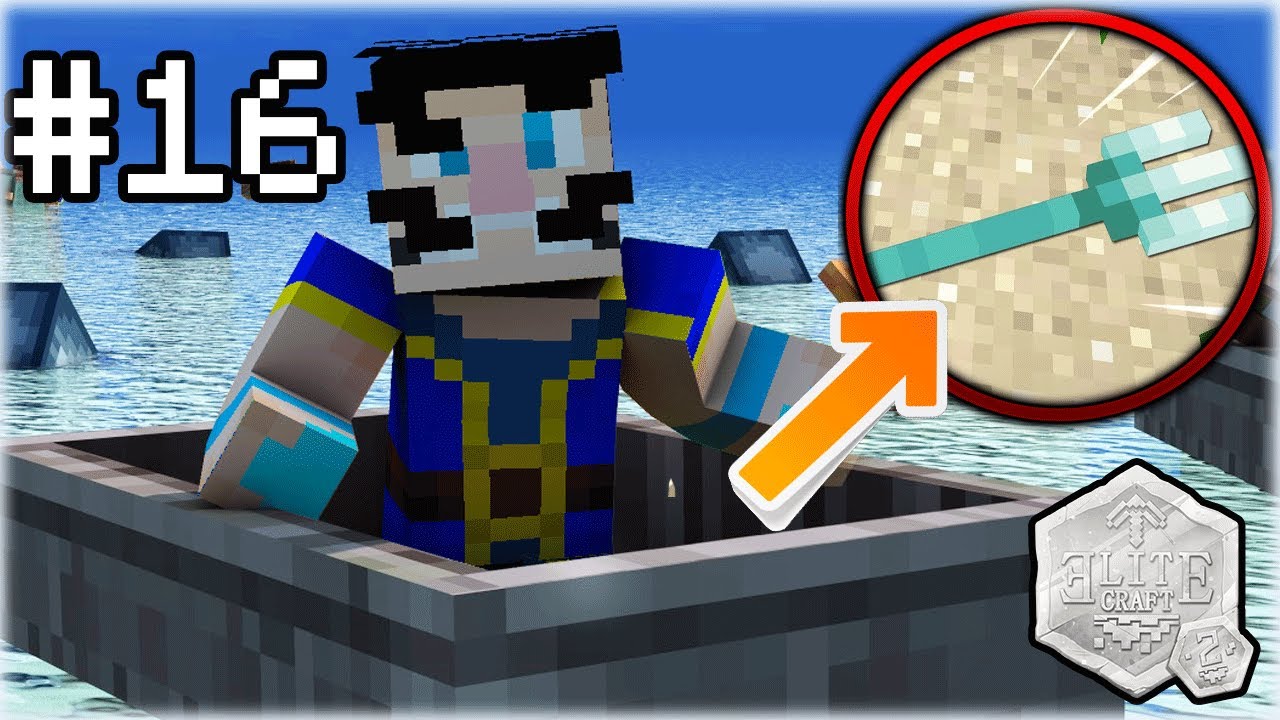 EMPIEZA LA BUSQUEDA DEL TRIDENTE IMPOSIBLE en EliteCraft 2 - Withzy