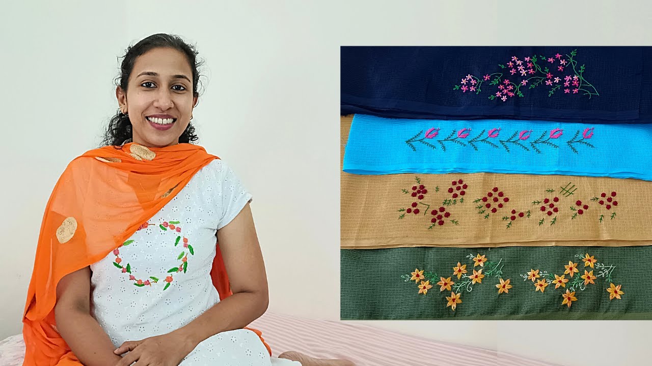 Designer Saree collections for daily wear | Silky check kotta saree designs