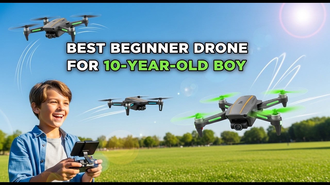 ✅ TOP 5 Best Beginner Drone For 10 Year Old Boy | Best Drones for Kids: Perfect for 10-Year-Olds