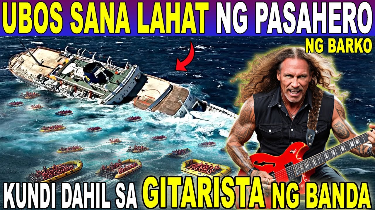 PAANO NILIGTAS ng ISANG GITARISTA ang MGA PASAHERO ng BARKO na LUMUB*G Matapos IWANAN ng KAPITAN at
