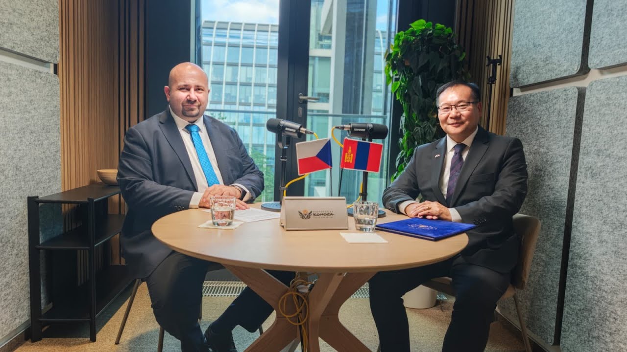 Gate to Trade s mongolským velvyslancem J.E. p. Gansukh Khashkhan Damdin