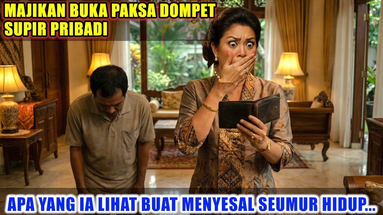 Majikan Kehilangan Cincin Berlian, Paksa Geledah Dompet Lusuh Supir! Pas Dibuka, Menyesal...