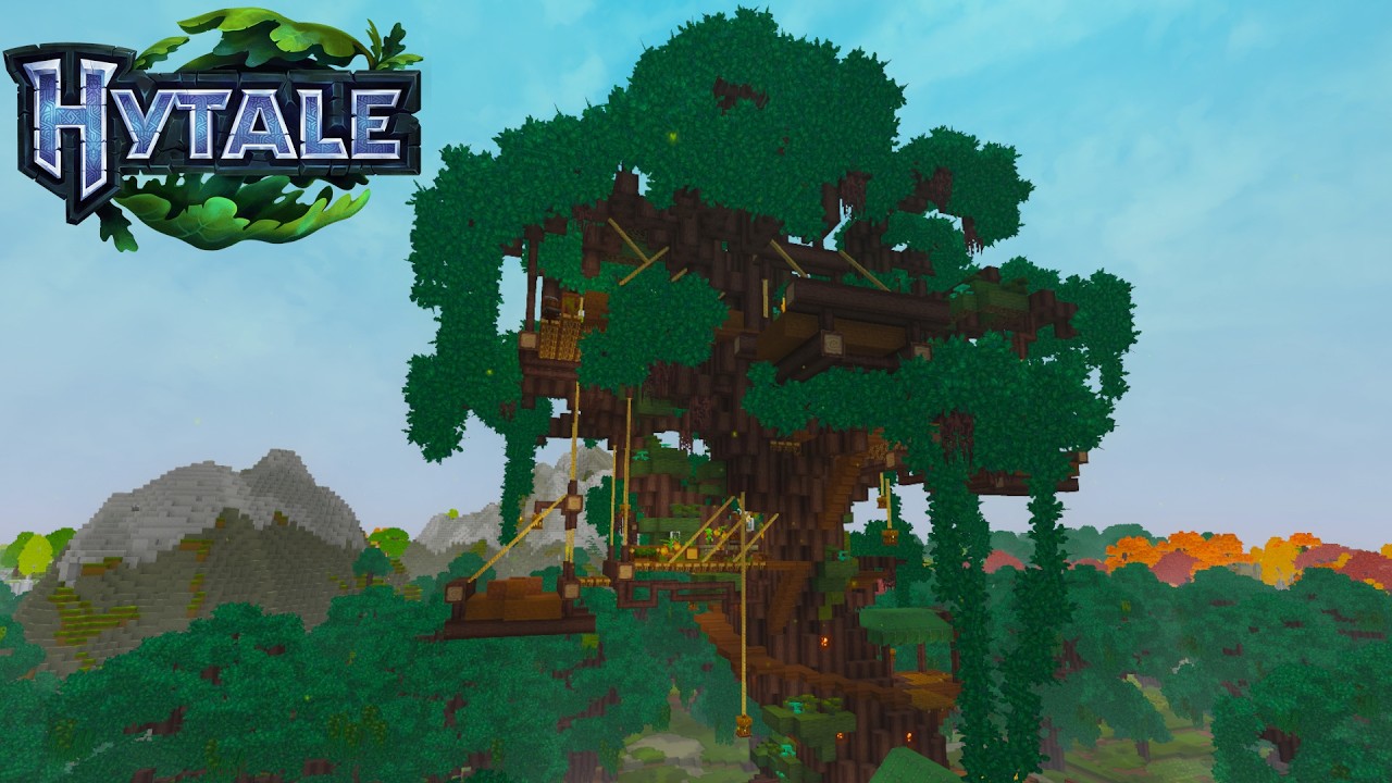 HYTALE - Incredible Tree House!  (EP4)