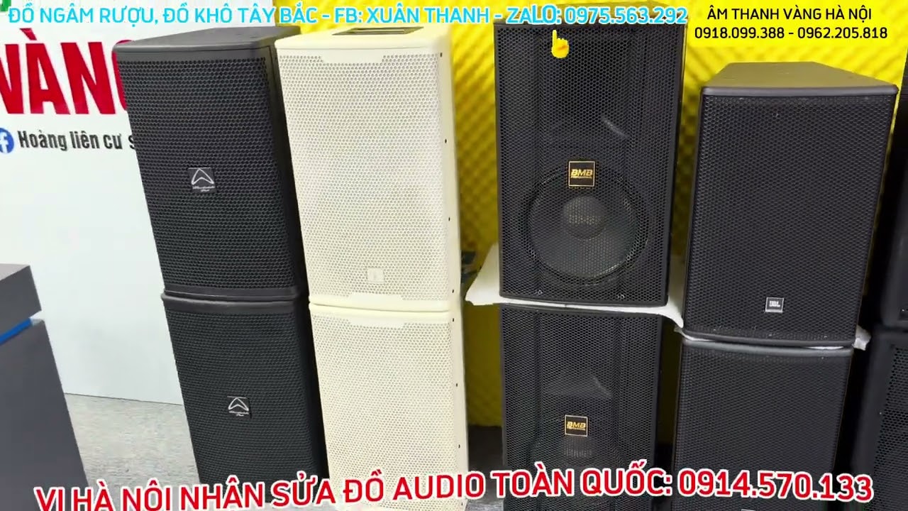 KHÓ TÍNH THÌ CHỌN LOA NỔI TIẾNG THẾ NÀY CÁC BÁC NHÉ