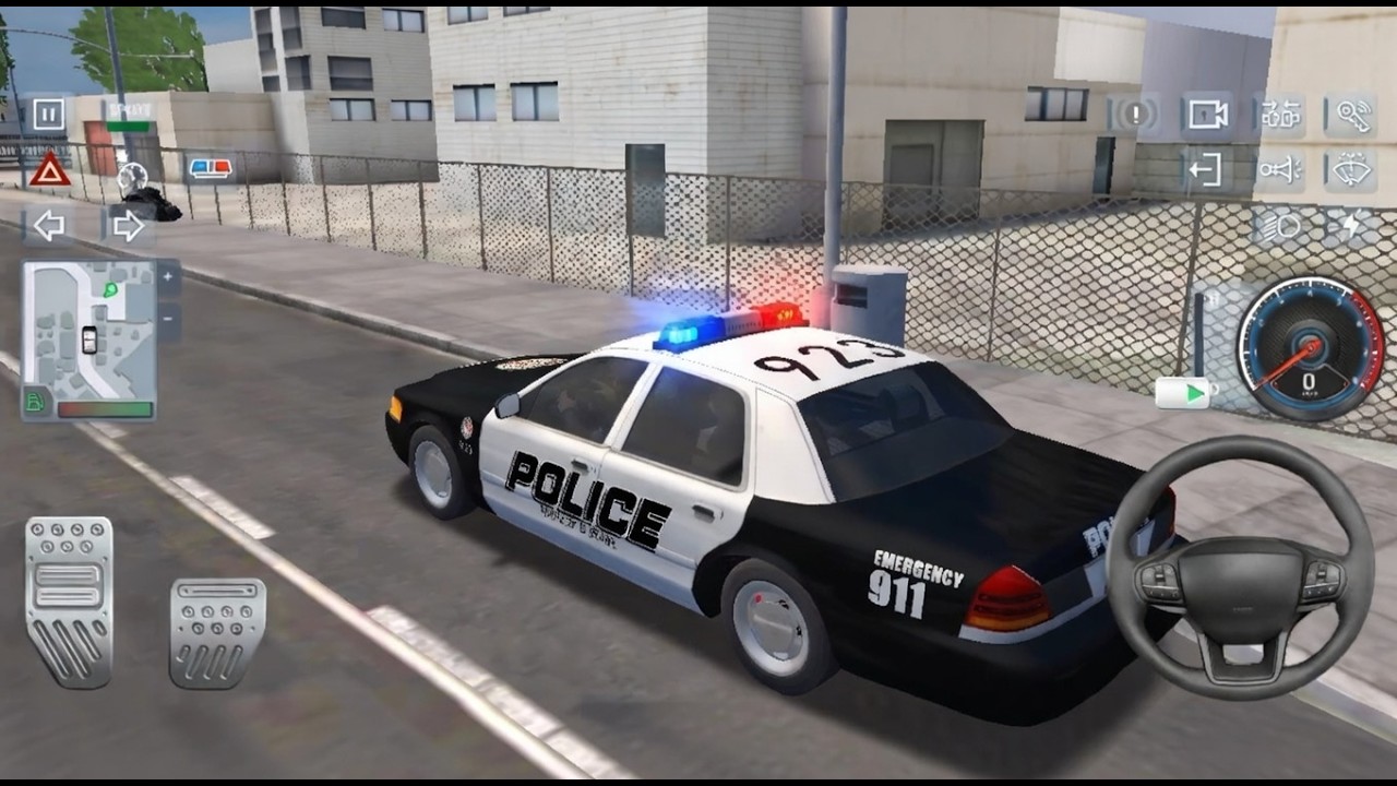 New Police Car Game | Real Patrol Driving & City Exploration | Android Gameplay