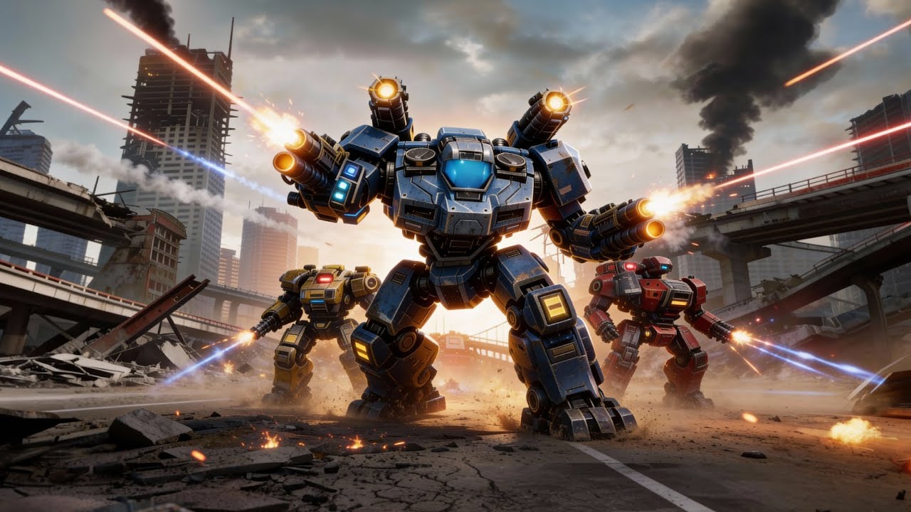 Mecha Fortress: Robot War TD - Part 2 Gameplay