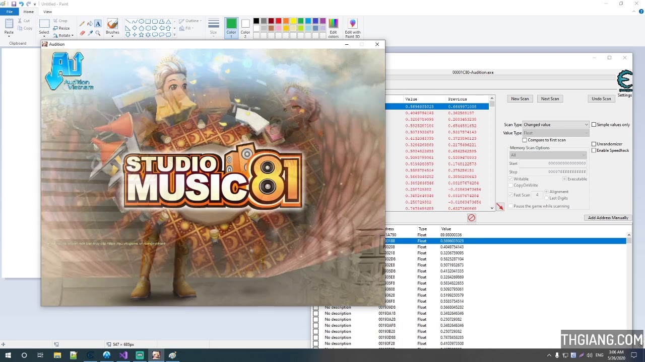 P2: Tìm và đọc địa chỉ static - Học viết auto game với Cheat Engine, C++ và Arduino