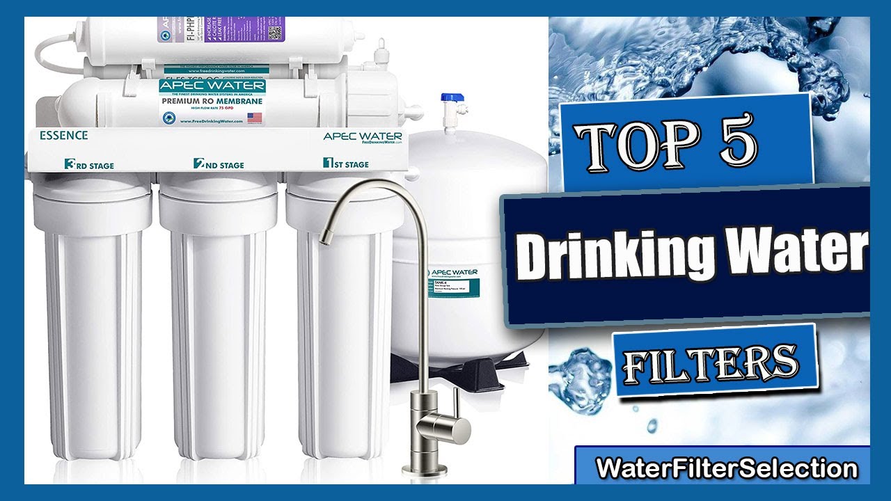 ✅ 5 Best Drinking Water Filter Systems - Filtering Your Water Is Easy