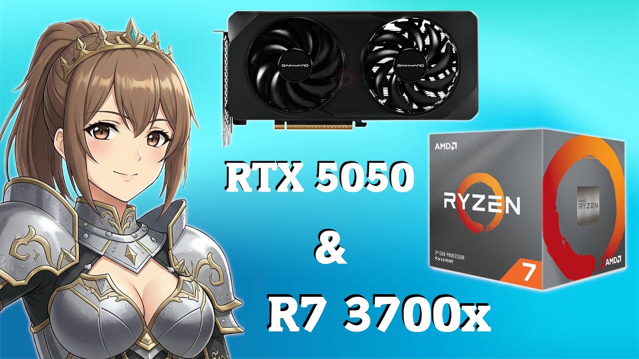 10 GAMES on a Ryzen 7 3700x & RTX 5050 in 2025?!