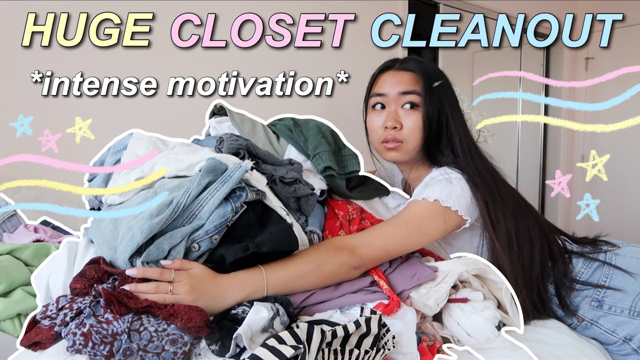 HUGE CLOSET CLEANOUT FOR SUMMER *MOTIVATIONAL*