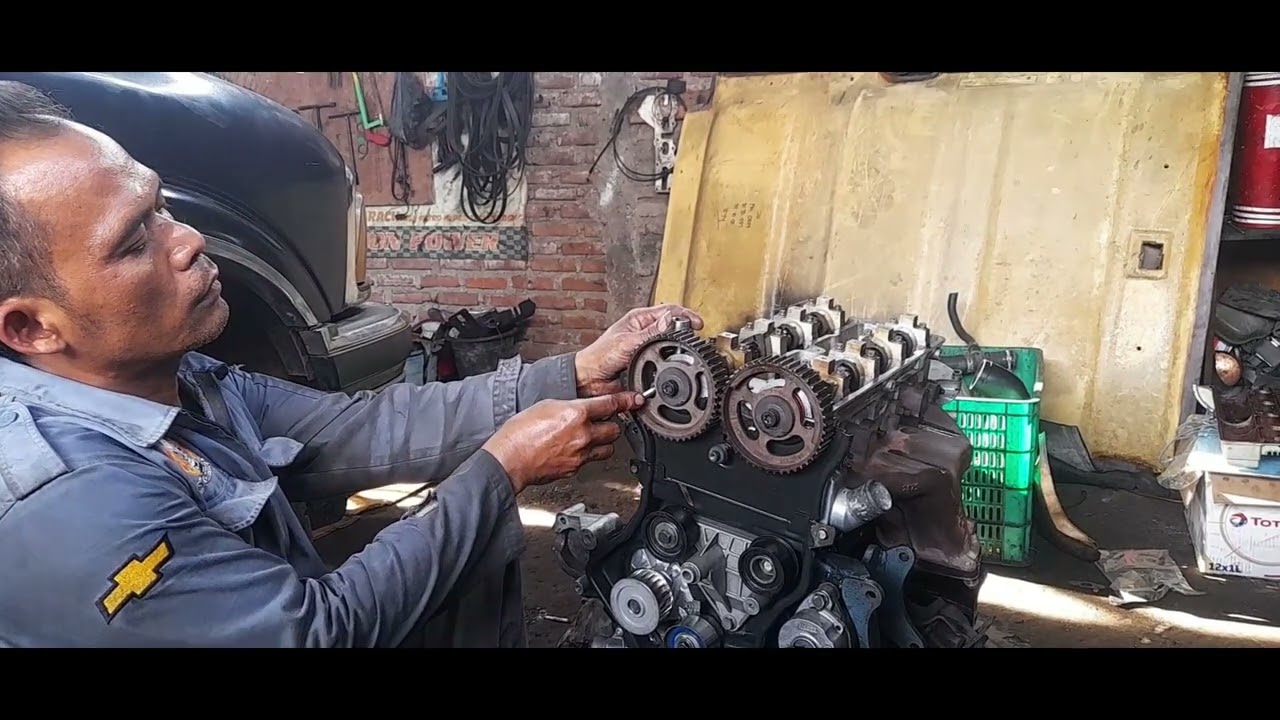 Tutorial Pemasangan Noken as DOHC/Merawat Blazer Makin gampang