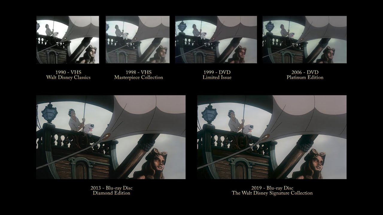 The Little Mermaid - Fathoms Below | 30 Years of Video Editions Comparison