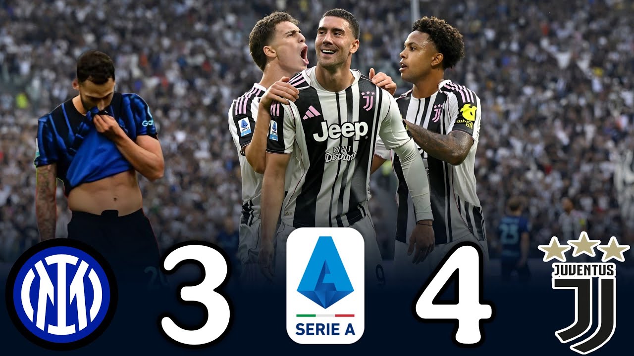 قمة خرافية فى الـدوري الايـطـالـي 🇮🇹 يـوفـنـتـوس & انـتـر مـيـلان |  تعليق عربى روعة HD