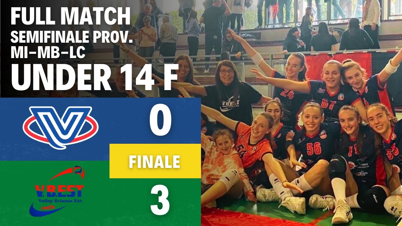 Vero Volley vs. VBest Bellusco 0-3 | Full Match | Semifinale Provinciale Under 14