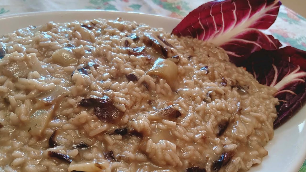 UN PRIMO PIATTO IRRESISTIBILE! RISOTTO AL RADICCHIO ROSSO! CREMOSO E AVVOLGENTE! 
