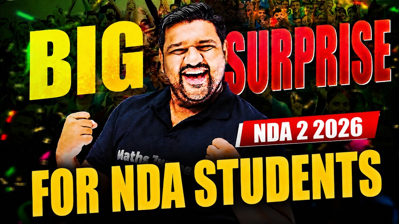 Something BIG 🔥 NDA 2 2026 Complete Syllabus Preparation 💯 NDA 2 2026 One Shot Revision 😎 NDA 2026