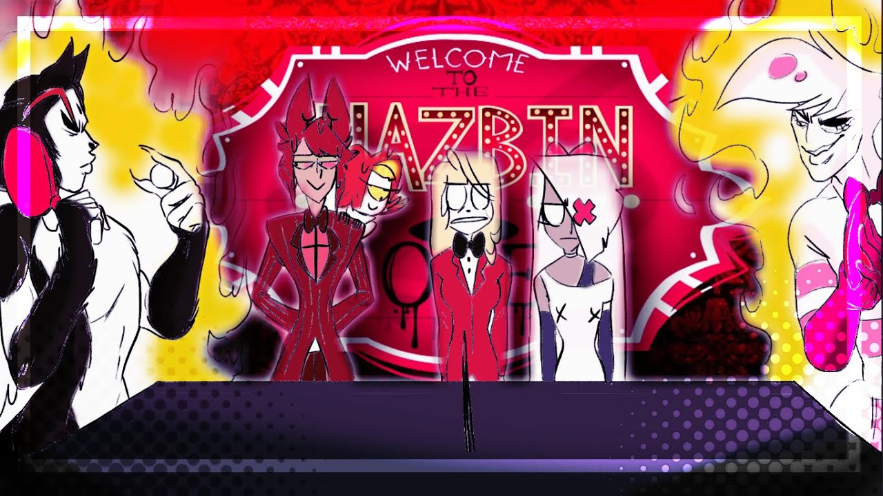Uma Partida de Ping Pong I Hazbin Hotel Comic Dub PT-BR (especial de 5 mil inscritos)