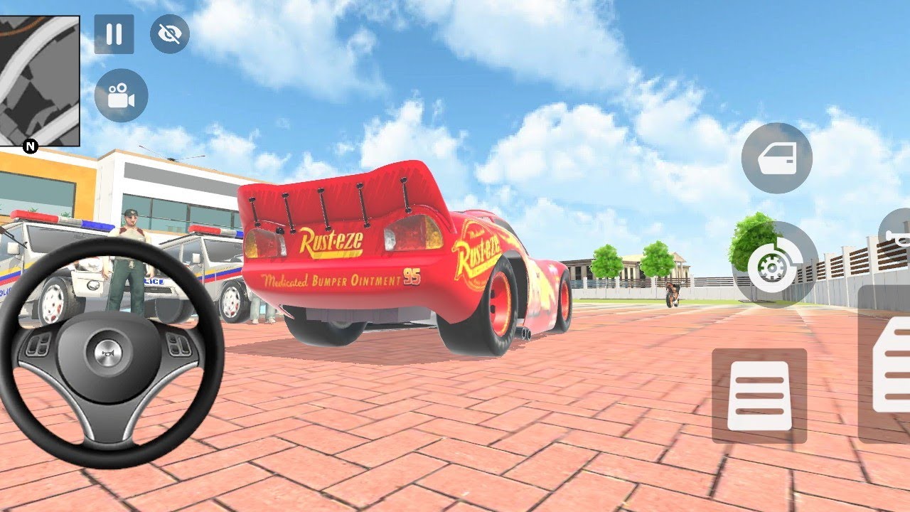 💥Car Bike Game:🎮 Franklin ne shinchen ko kidnap Kiya😱and drives a new Indian Police Gadi in the game