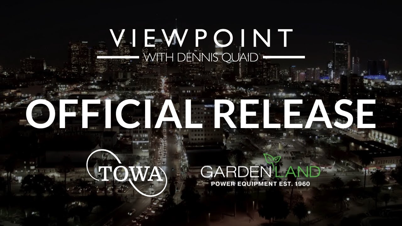 Discover the Future of Landscaping: Gardenland & TOWA Tools Featured on Viewpoint with Dennis Quaid